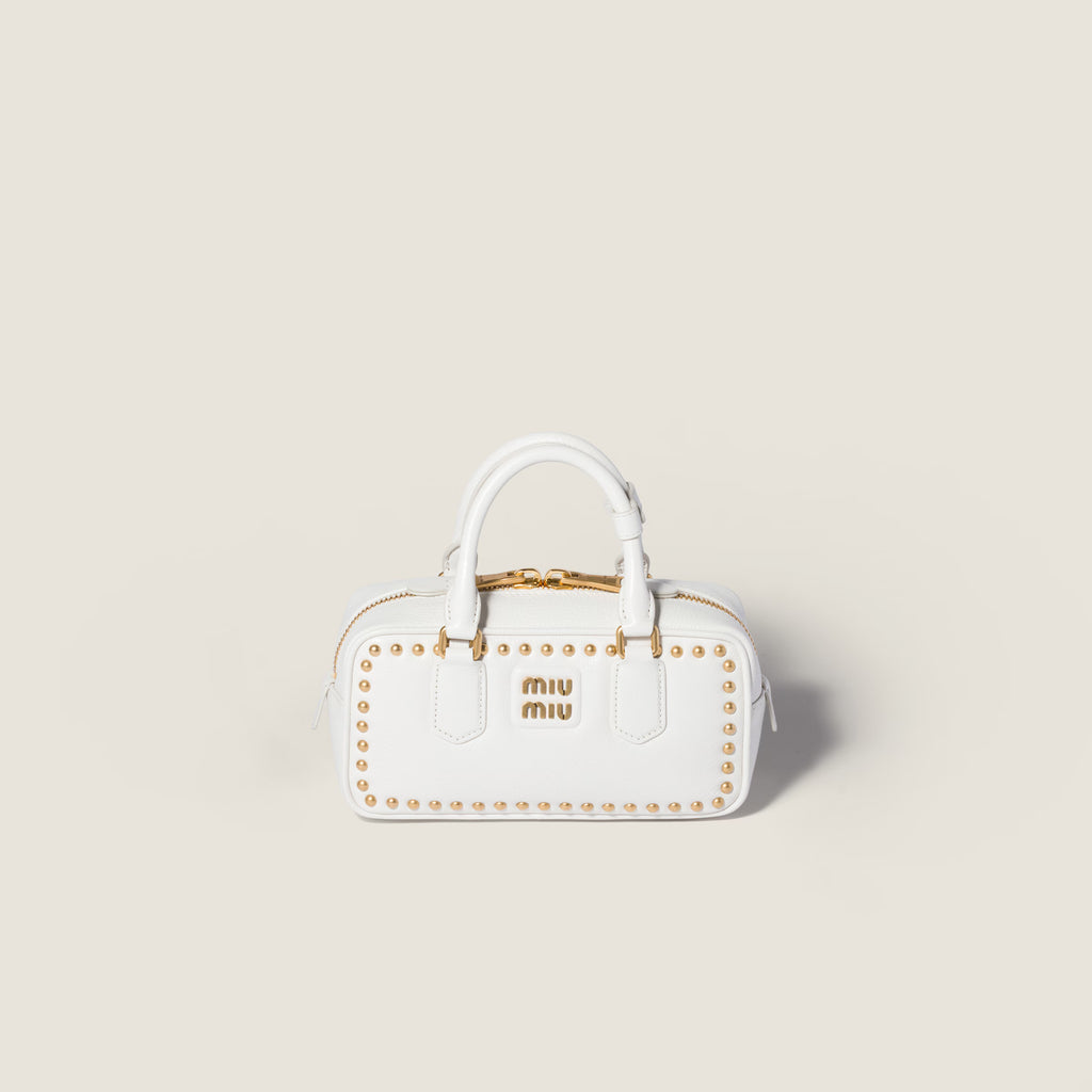 Arcadie studded leather bag RUNWAY DELUXE