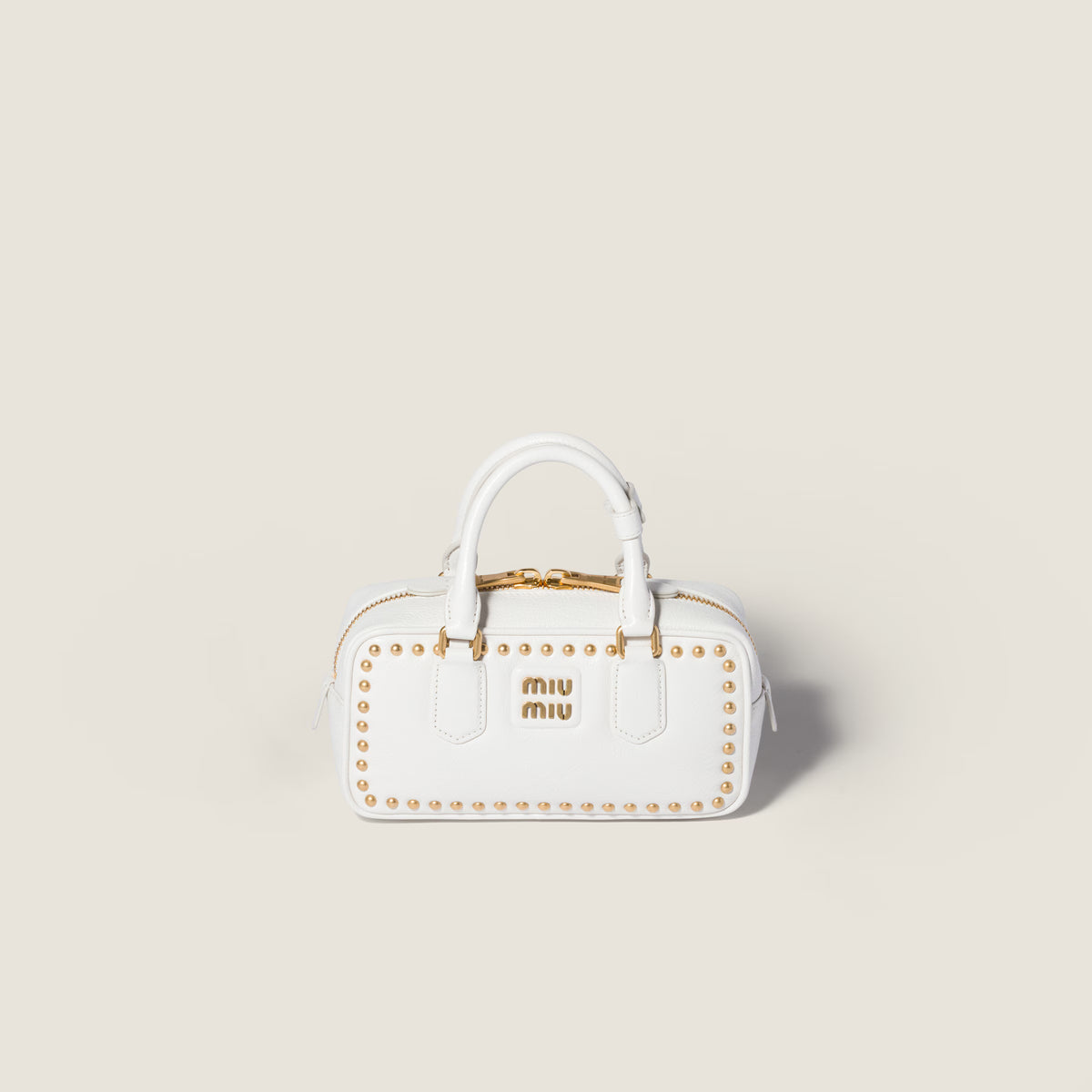Arcadie studded leather bag RUNWAY DELUXE