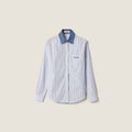 Striped poplin shirt RUNWAY DELUXE