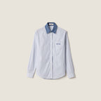 Striped poplin shirt RUNWAY DELUXE