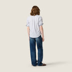 Striped poplin shirt RUNWAY DELUXE