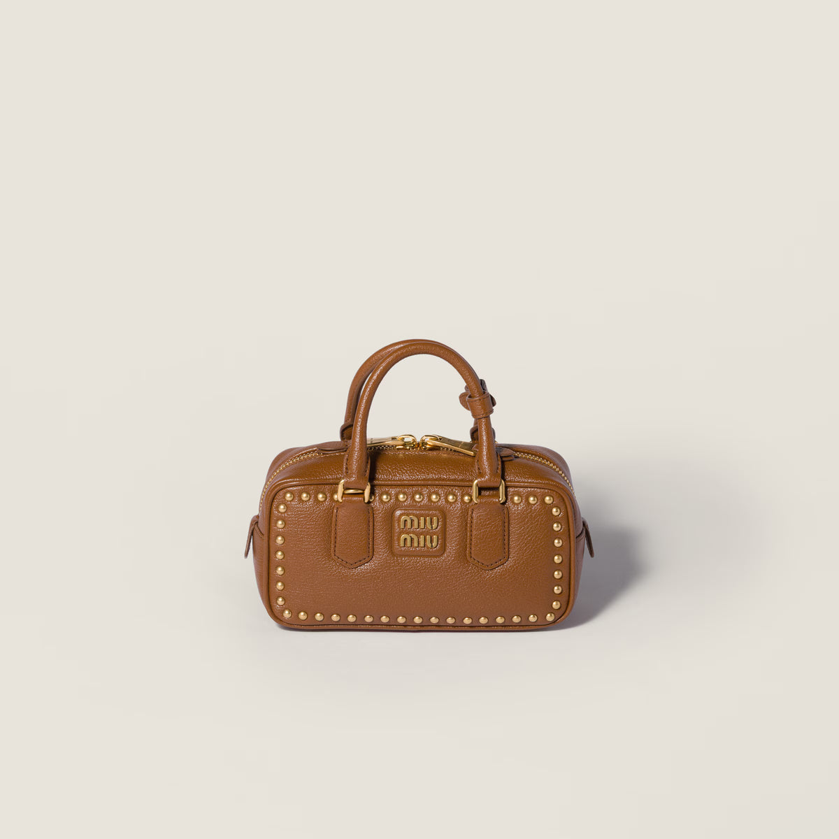 Arcadie studded leather bag RUNWAY DELUXE