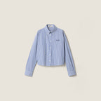 Micro pinstripe poplin shirt RUNWAY DELUXE