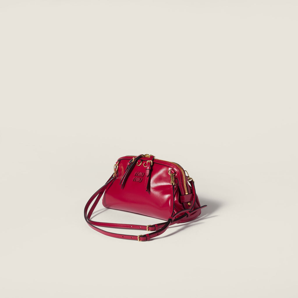 Caprice leather clutch