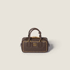Arcadie studded leather bag RUNWAY DELUXE