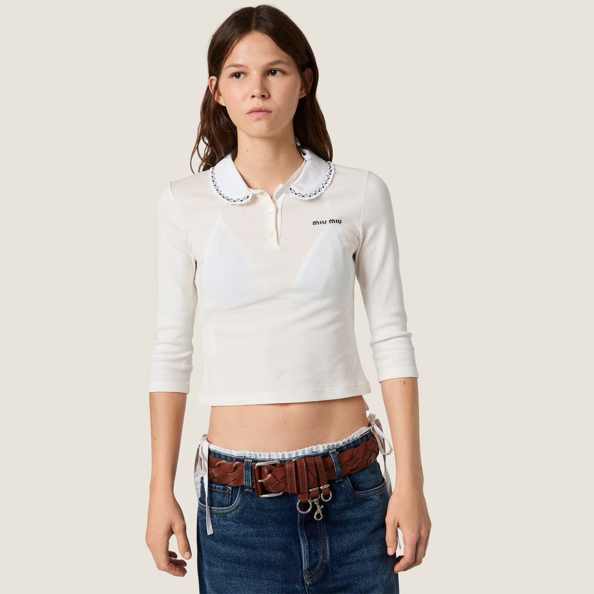 Ribbed knit top RUNWAY DELUXE