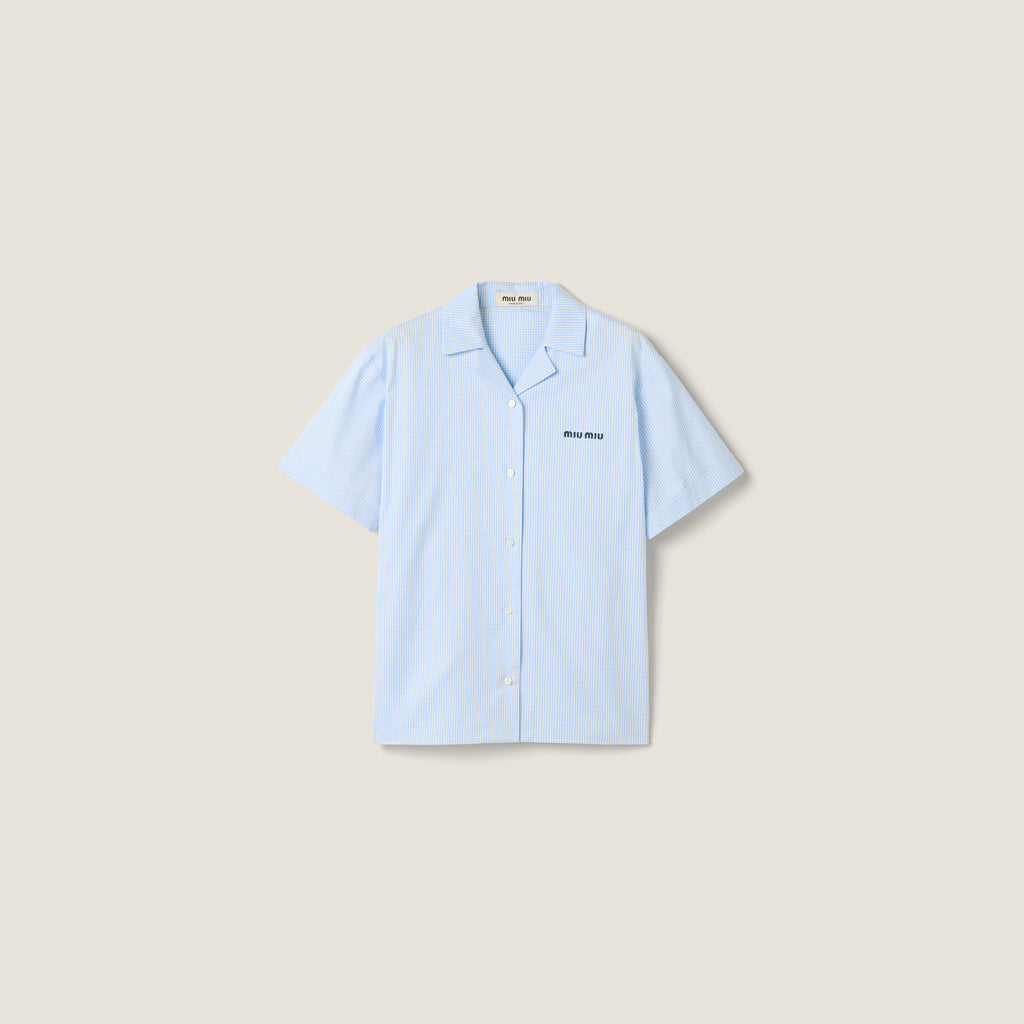 Gingham check shirt RUNWAY DELUXE