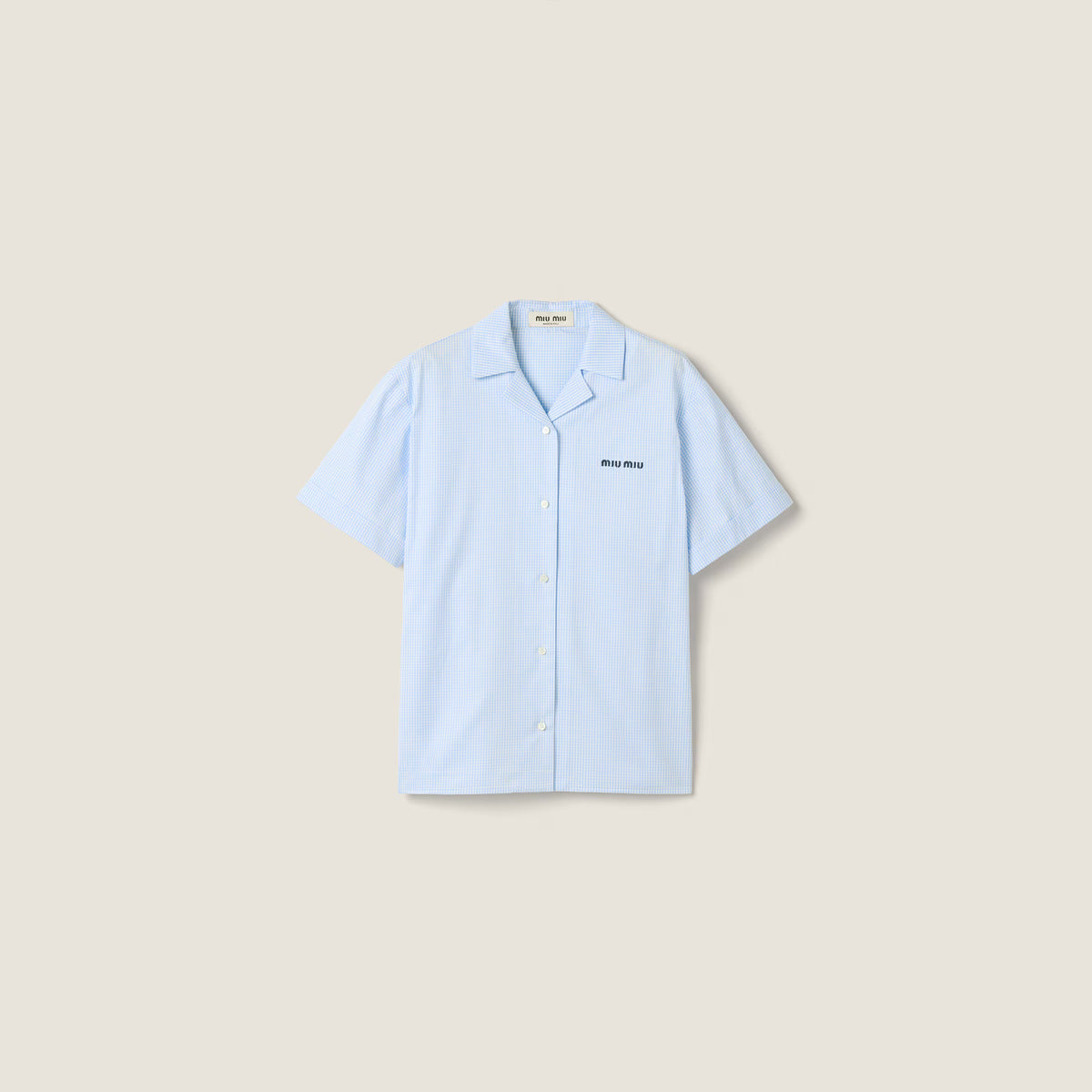 Gingham check shirt RUNWAY DELUXE