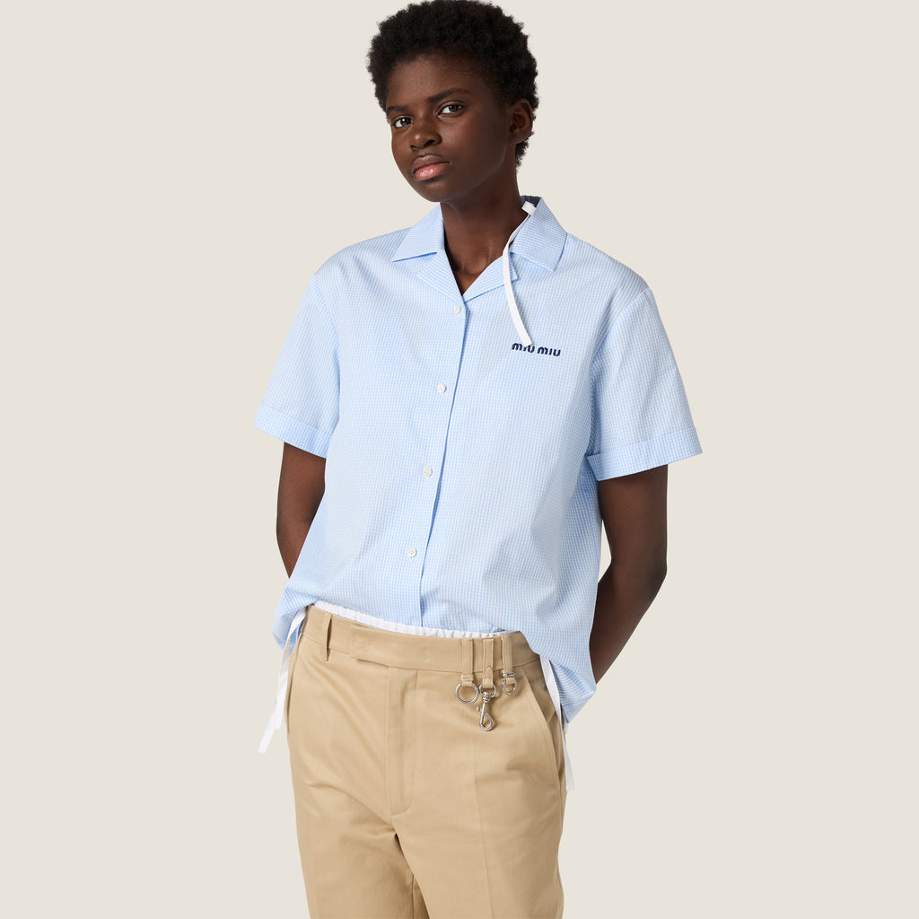Gingham check shirt RUNWAY DELUXE