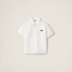 Slubbed poplin shirt RUNWAY DELUXE