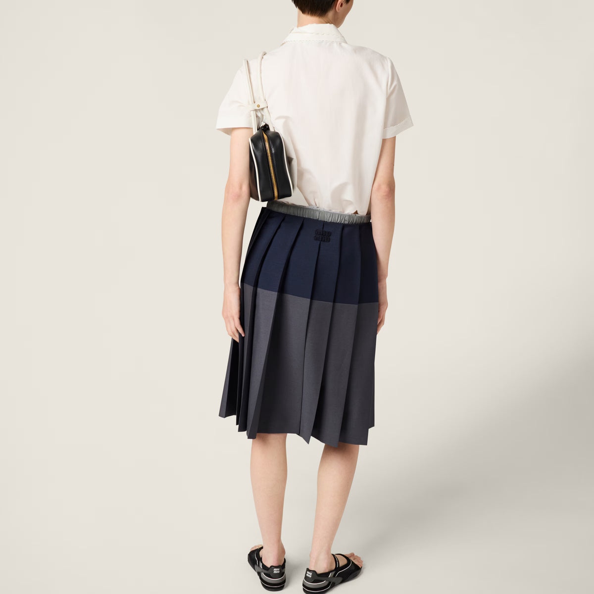 Slubbed poplin shirt RUNWAY DELUXE