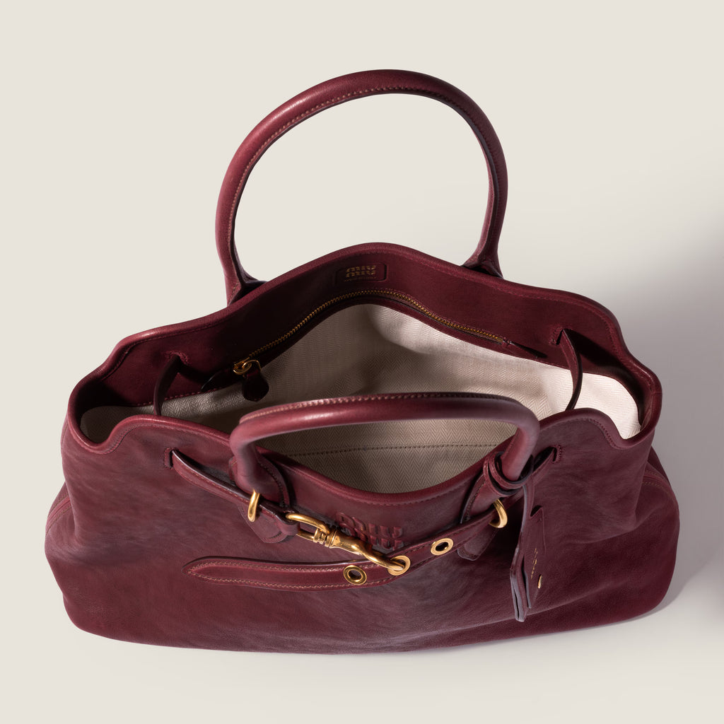 Aventure nappa leather bag