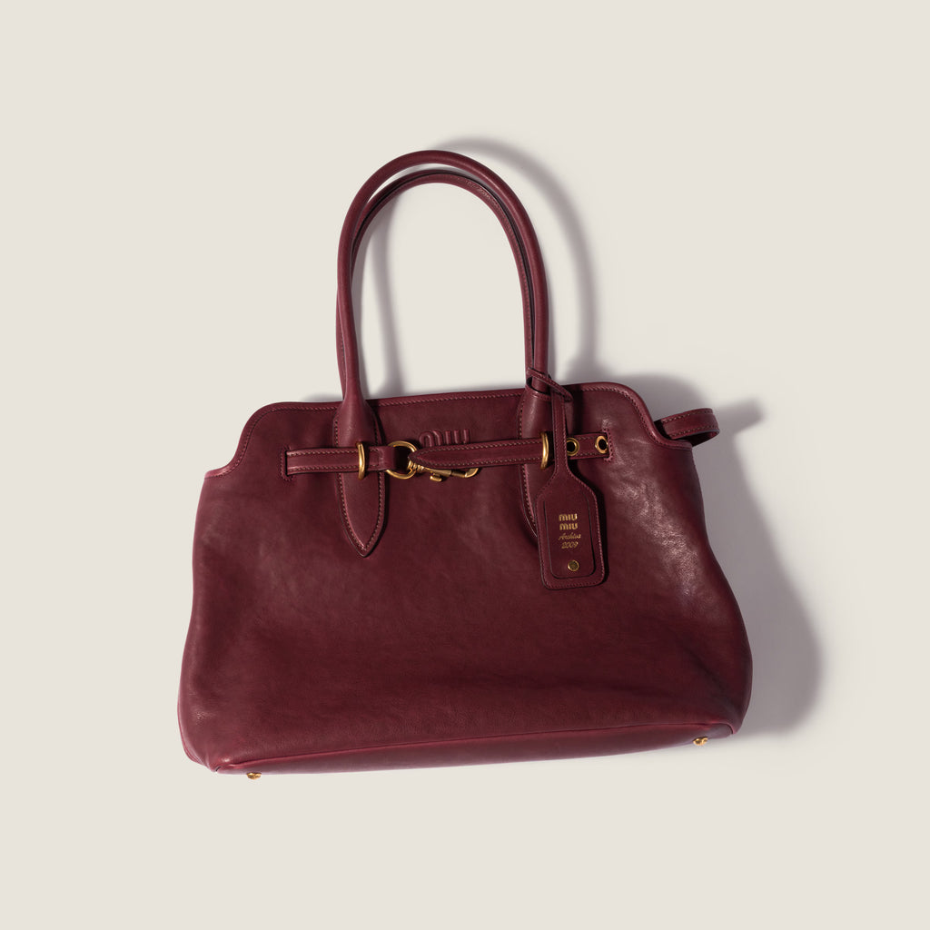 Aventure nappa leather bag