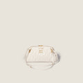 Caprice matelassé nappa leather clutch