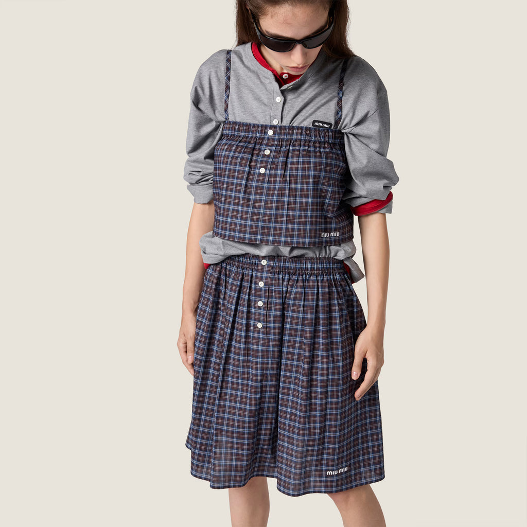 Plaid top RUNWAY DELUXE