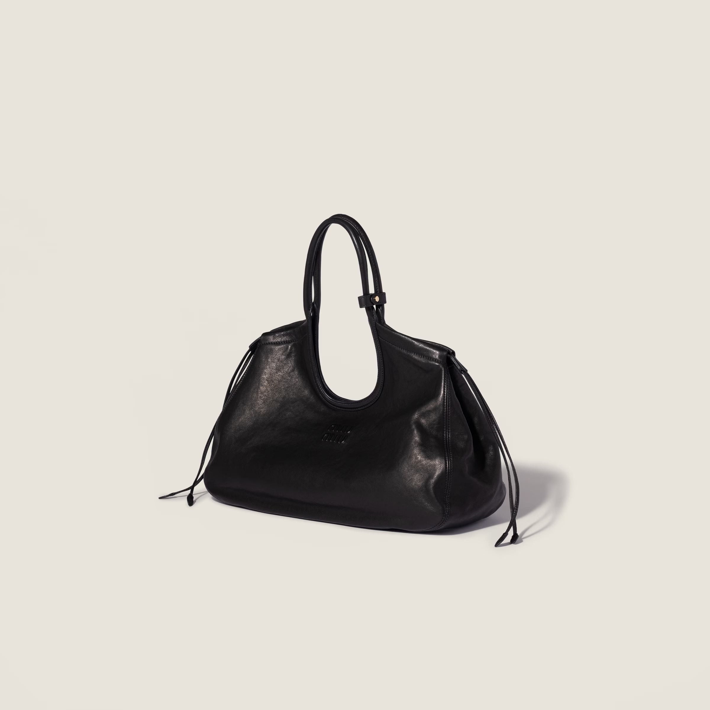 Ivy nappa leather shopping bag