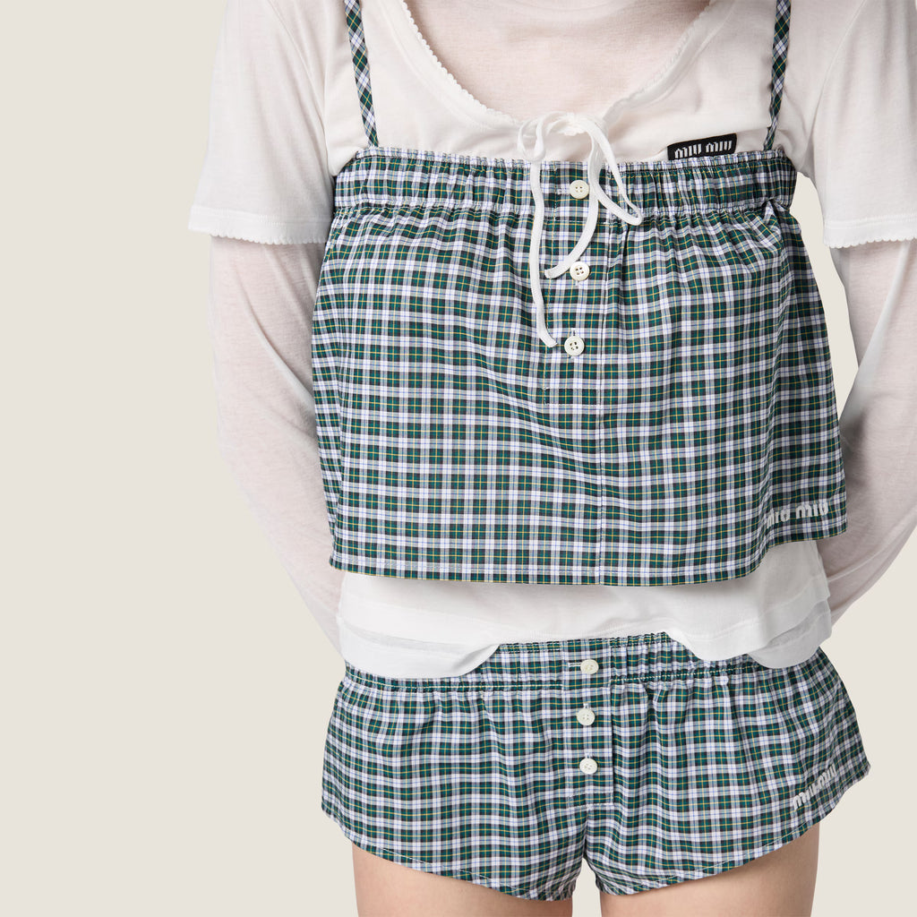 Plaid top RUNWAY DELUXE