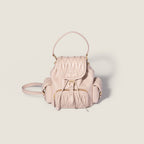 Matelassé nappa leather backpack