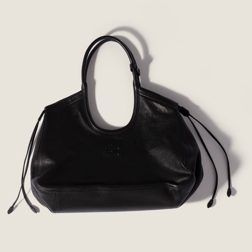 Ivy nappa leather shopping bag