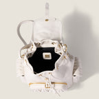 Matelassé nappa leather backpack