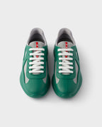 Prada America's Cup Soft rubber and bike fabric sneakers