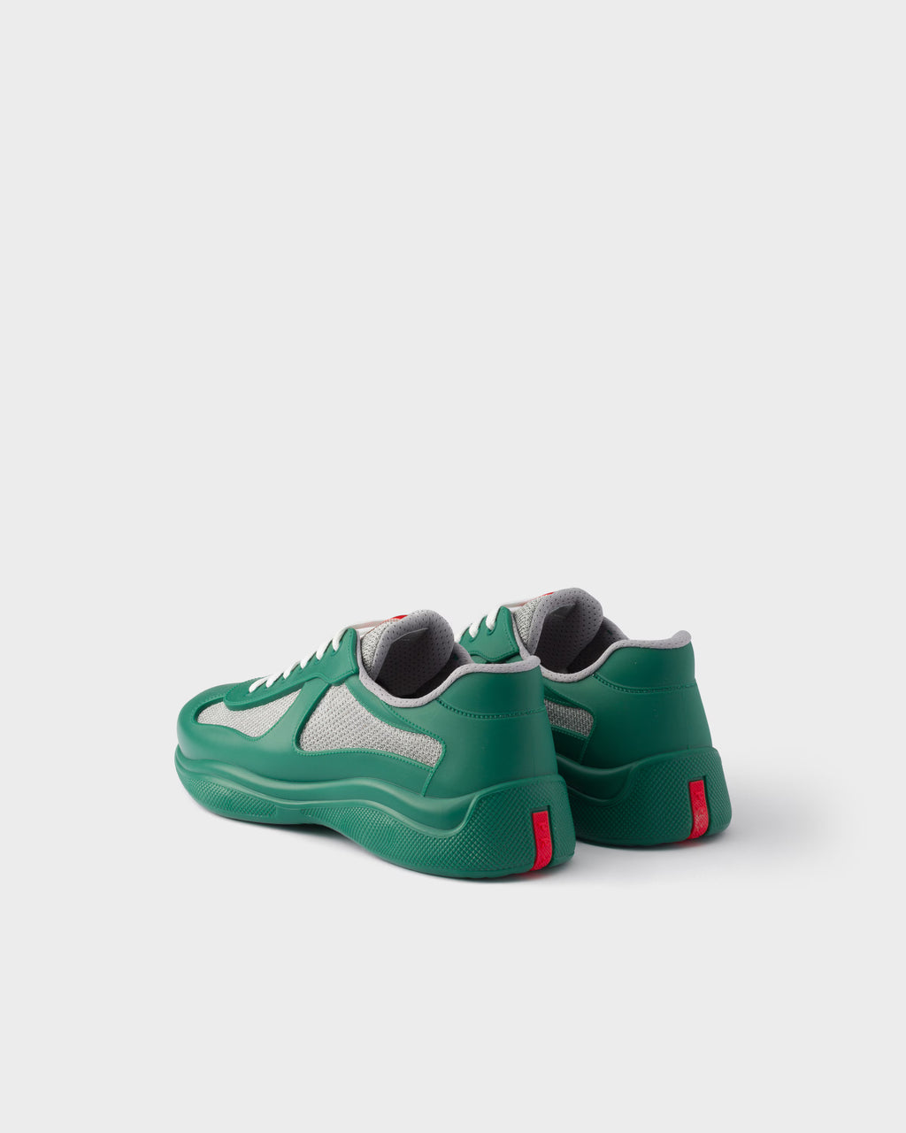 Prada America's Cup Soft rubber and bike fabric sneakers