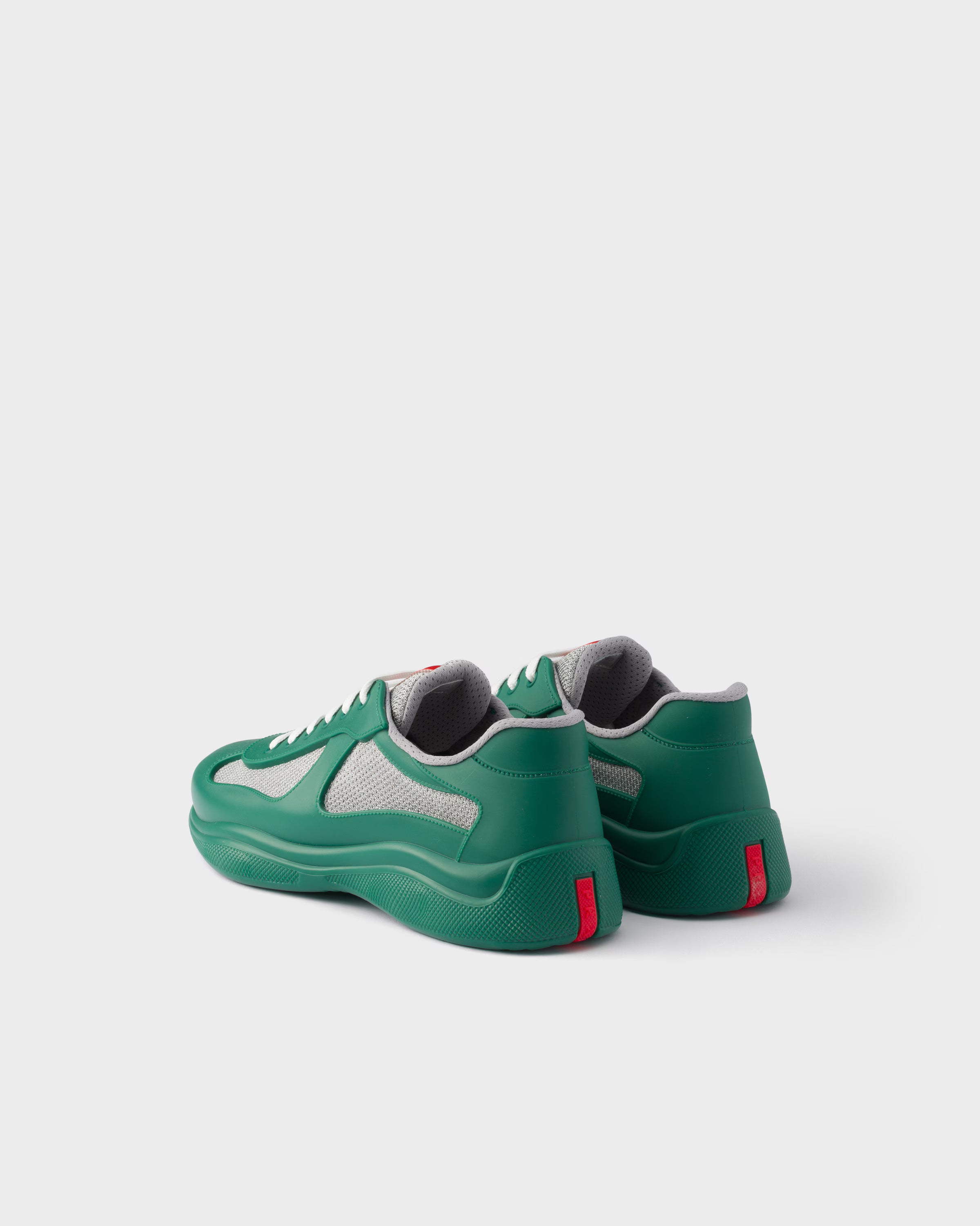 Prada America's Cup Soft rubber and bike fabric sneakers
