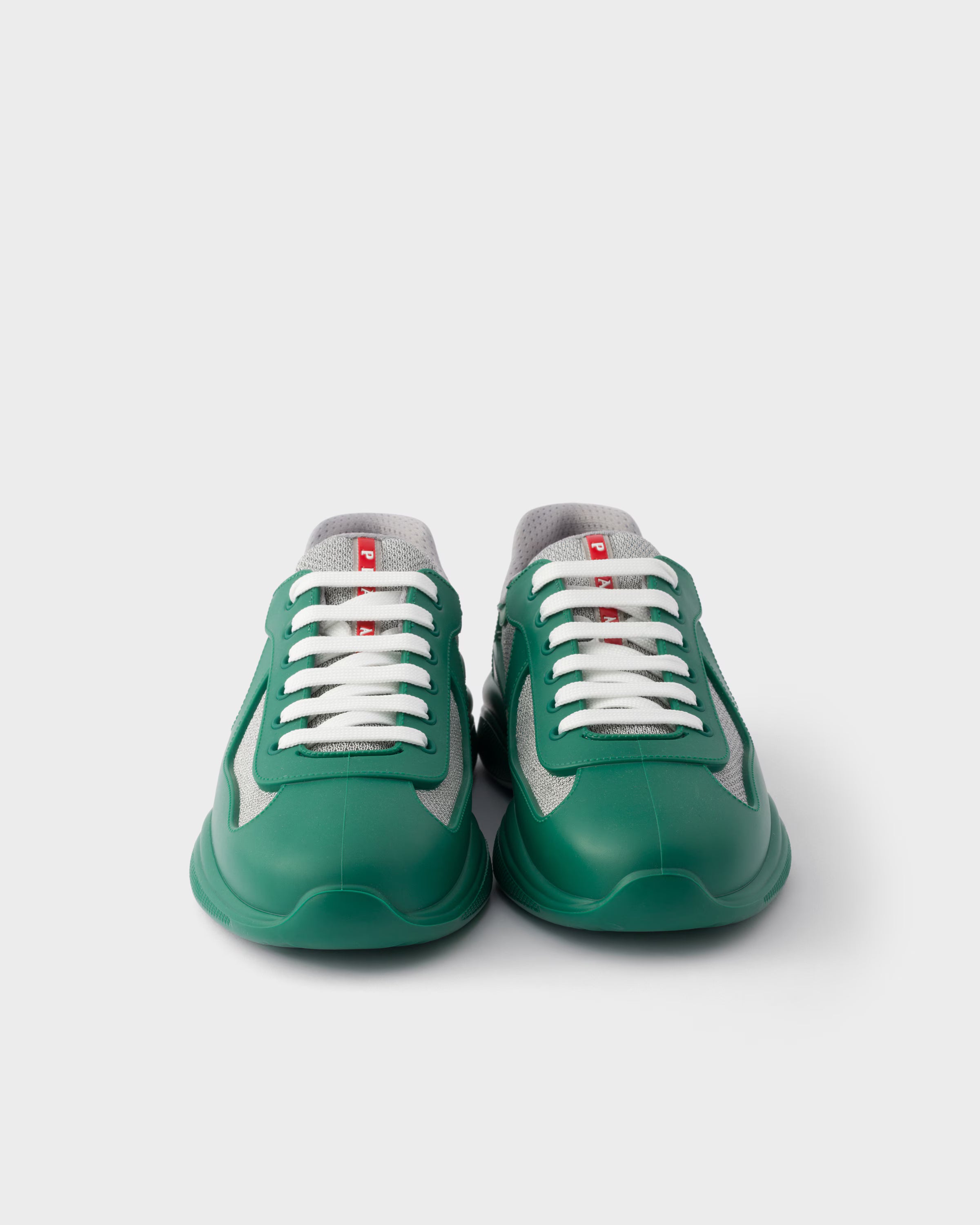 Prada America's Cup Soft rubber and bike fabric sneakers