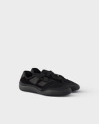 Speedrock technical mesh and leather sneakers