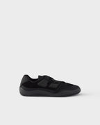 Speedrock technical mesh and leather sneakers