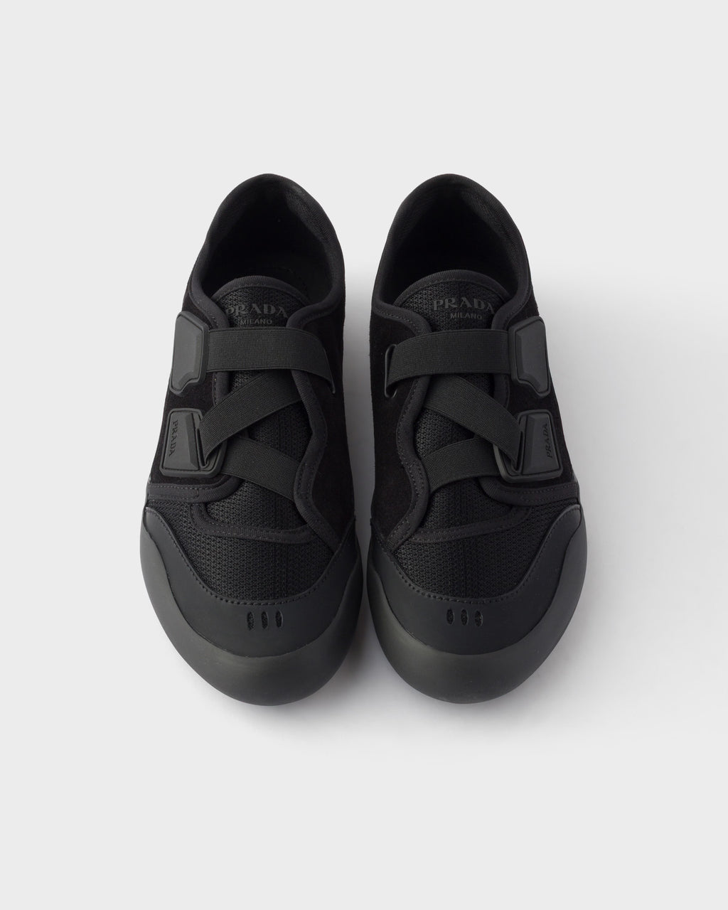 Speedrock technical mesh and leather sneakers