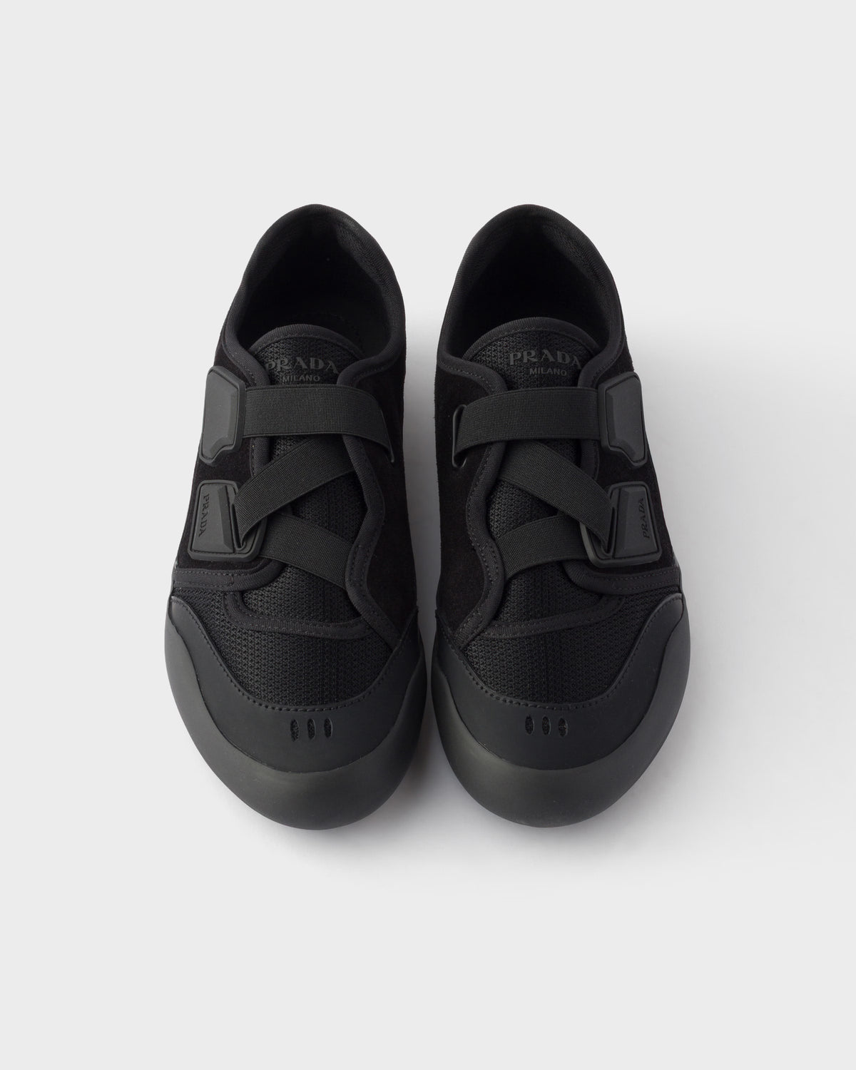 Speedrock technical mesh and leather sneakers
