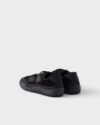 Speedrock technical mesh and leather sneakers