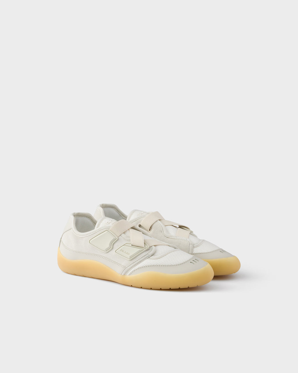 Speedrock technical mesh and leather sneakers