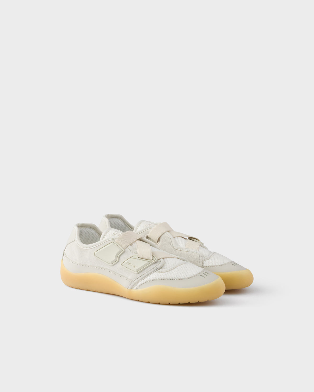 Speedrock technical mesh and leather sneakers