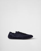 Collapse Re-Nylon and suede sneakers