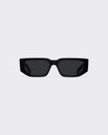 Sunglasses with triangle logo