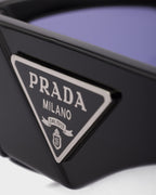 Sunglasses with triangle logo