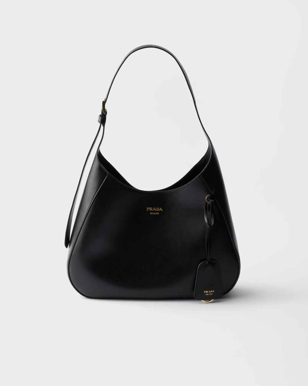 Prada Boogie medium leather bag RUNWAY DELUXE
