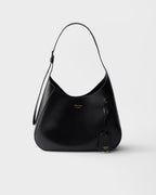 Prada Boogie medium leather bag RUNWAY DELUXE