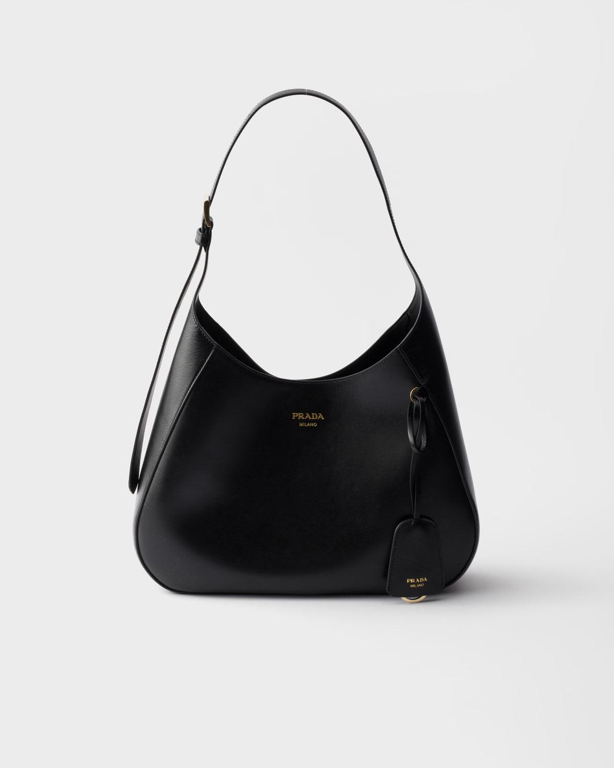 Prada Boogie medium leather bag RUNWAY DELUXE