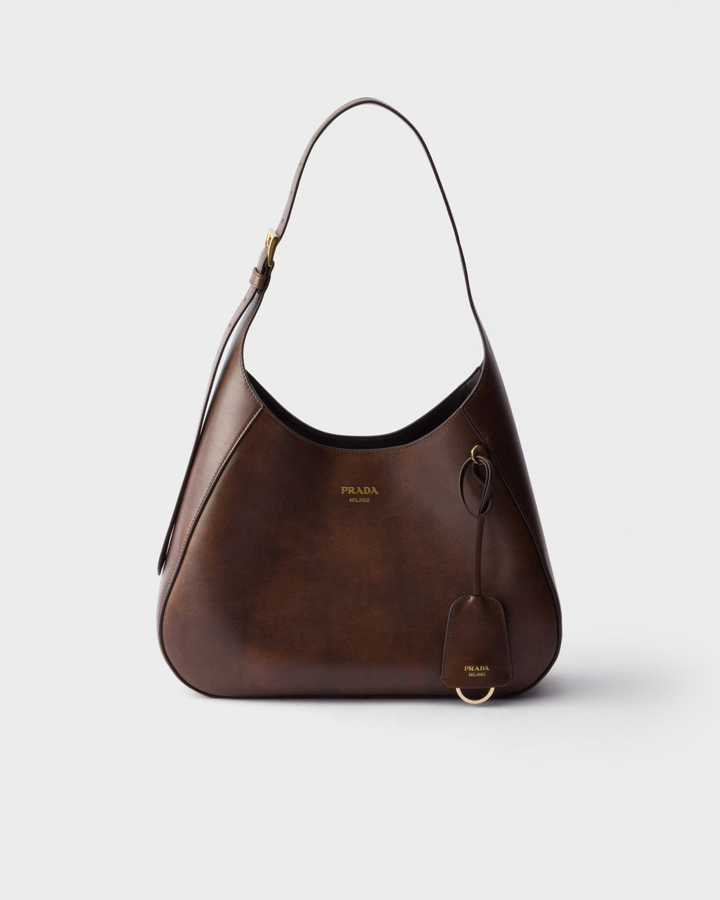 Prada Boogie medium leather bag RUNWAY DELUXE