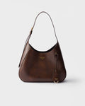 Prada Boogie medium leather bag RUNWAY DELUXE