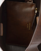 Prada Boogie medium leather bag RUNWAY DELUXE