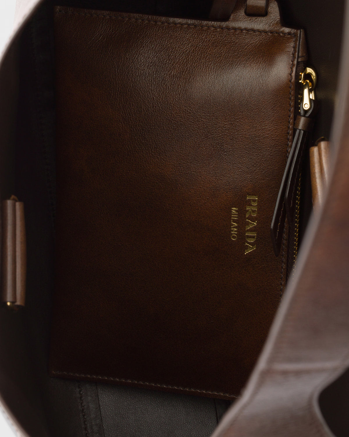 Prada Boogie medium leather bag RUNWAY DELUXE