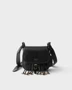Prada Corsaire aged leather mini shoulder bag RUNWAY DELUXE