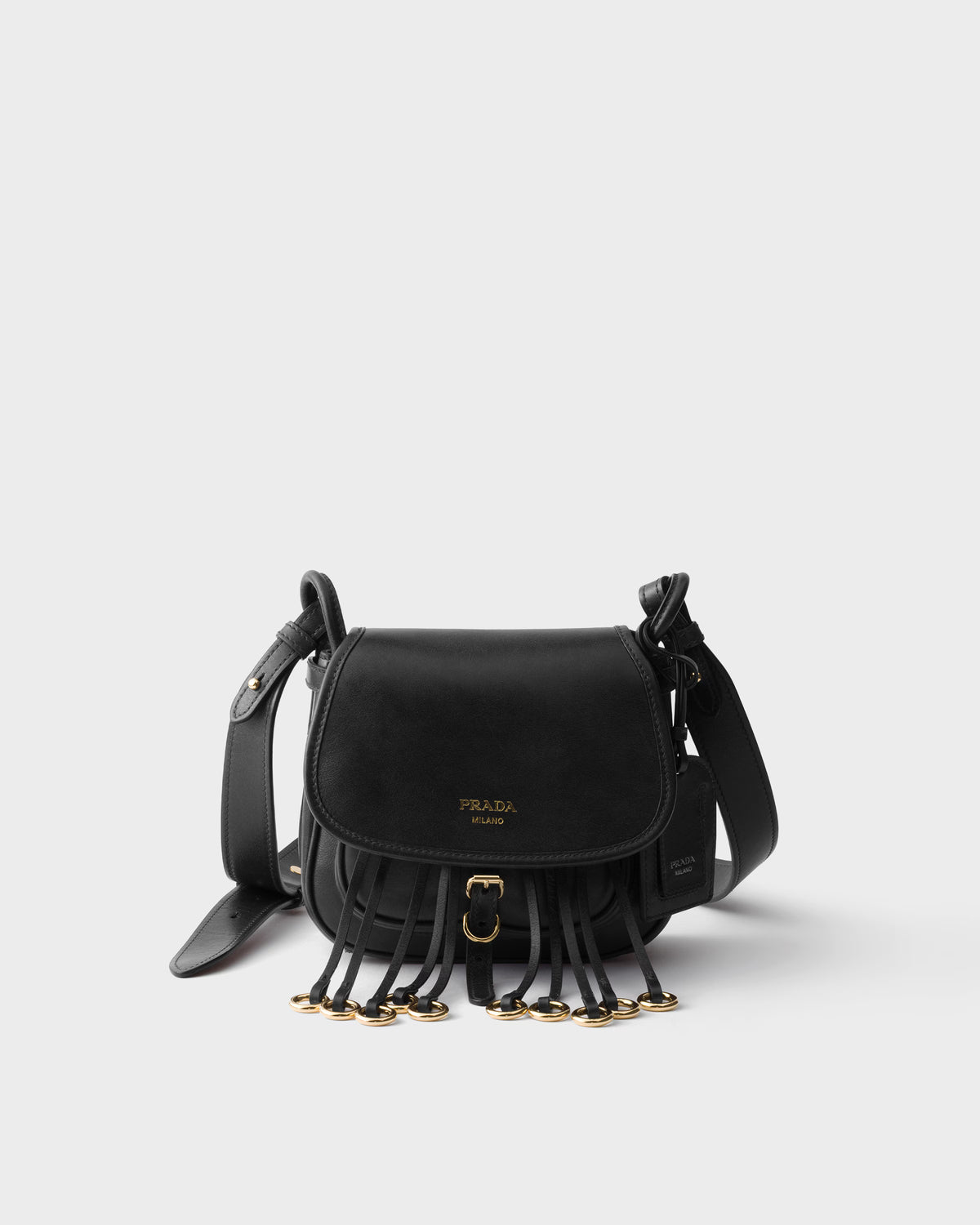 Prada Corsaire aged leather mini shoulder bag RUNWAY DELUXE