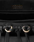 Prada Corsaire aged leather mini shoulder bag RUNWAY DELUXE