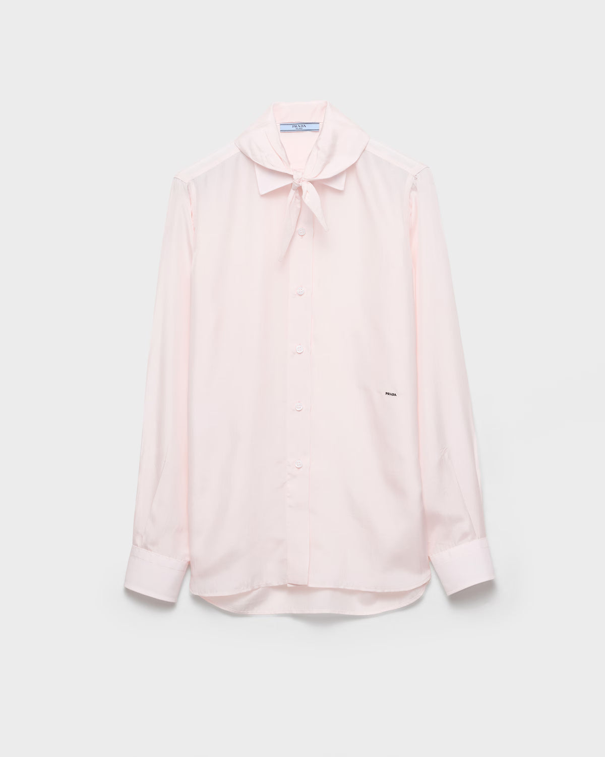 Silk poplin shirt RUNWAY DELUXE