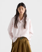 Silk poplin shirt RUNWAY DELUXE